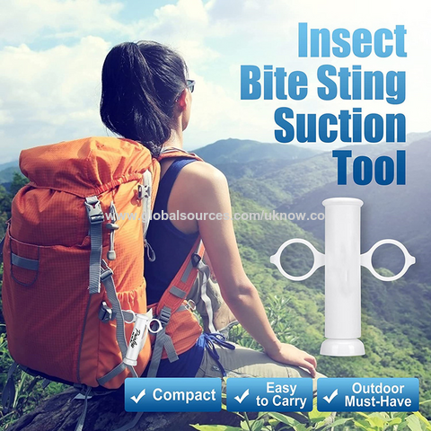 Bug Bite Thing Suction Tool, Poison Remover - Bug Bites and Bee/Wasp  Stings, Natural Insect Bite Relief- 1 Black/1 White - Yahoo Shopping