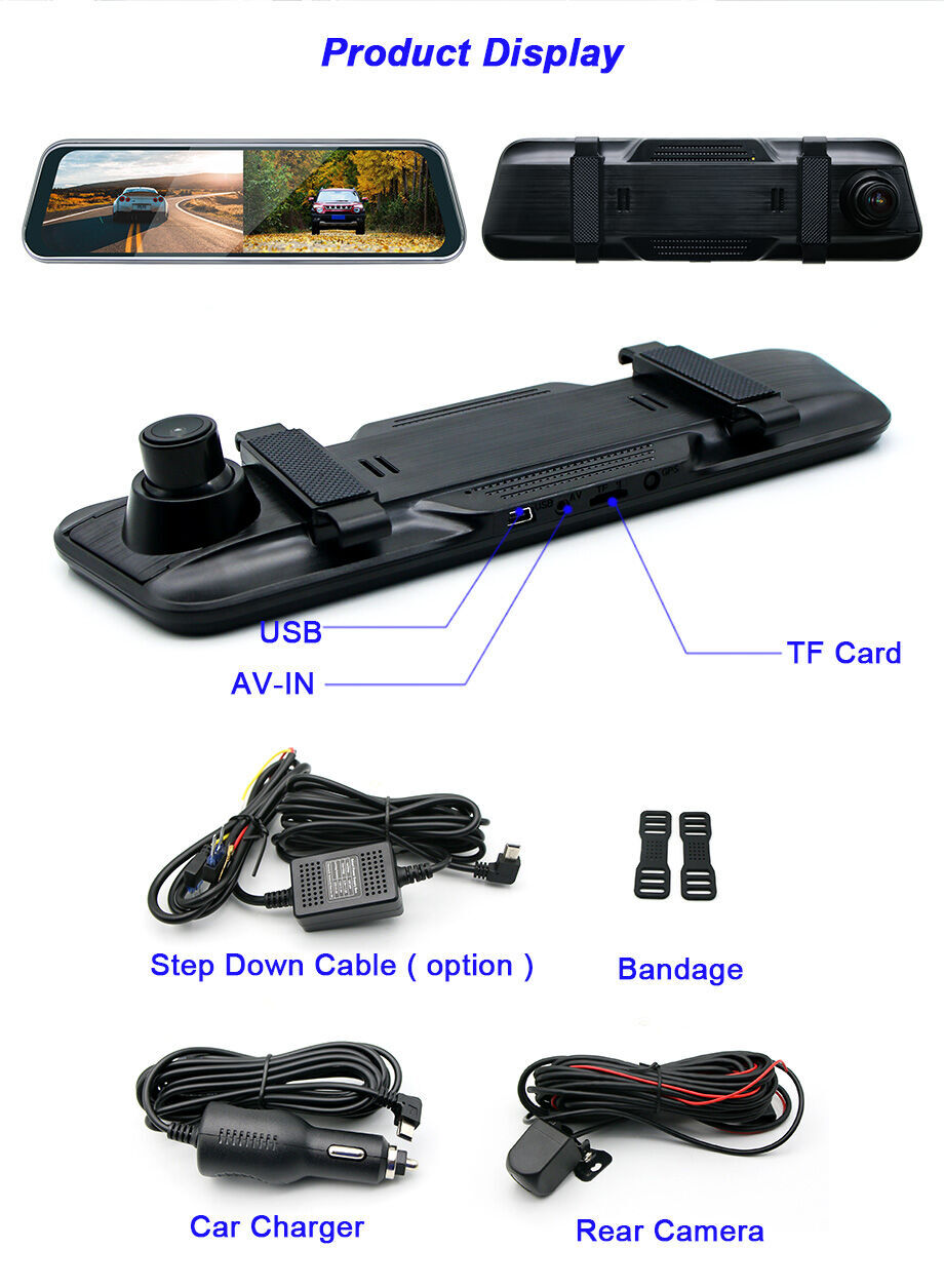 Buy Wholesale China Hot Sales Streaming Media Rearview Dual Lens Car ...