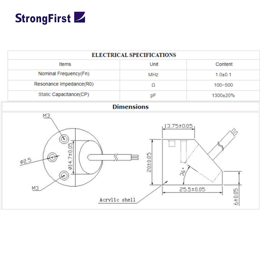 Buy Wholesale China Strongfirst Water Flow Meter External Piezo 1 Mhz