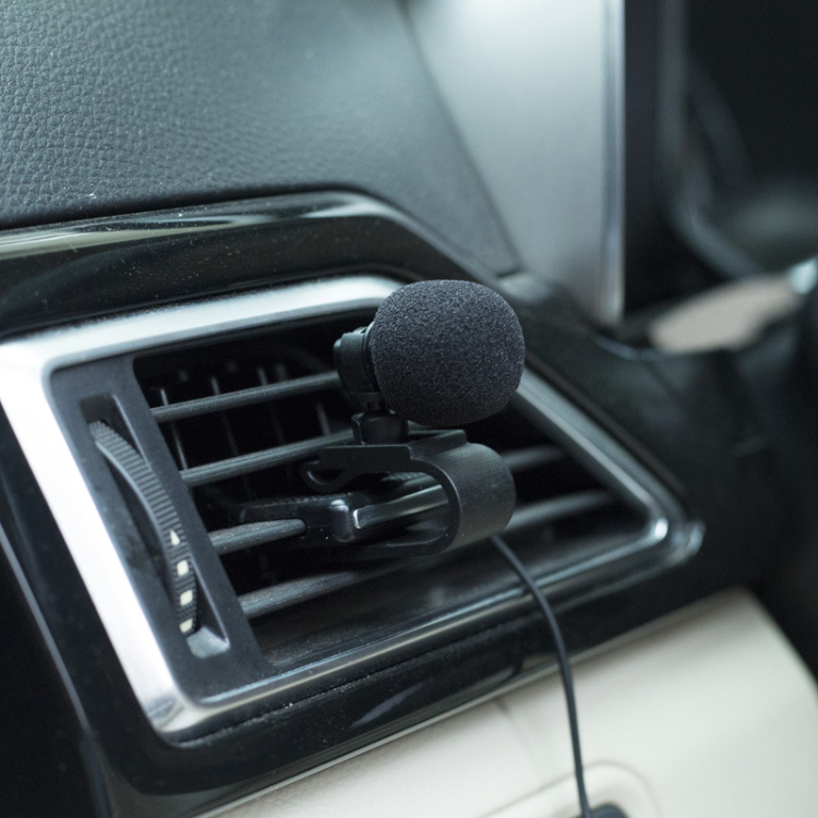 Universal External Microphone With Clip For Android Car Radio – Handsfree Calling & Voice Control