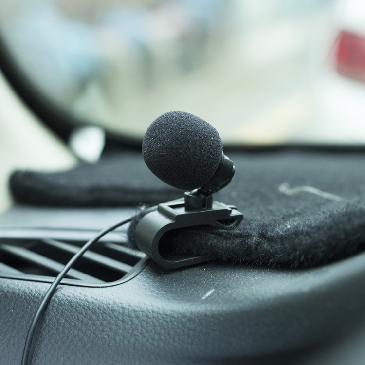Buy Wholesale China New Car Audio Microphone 3.5mm Clip Jack Plug Mic