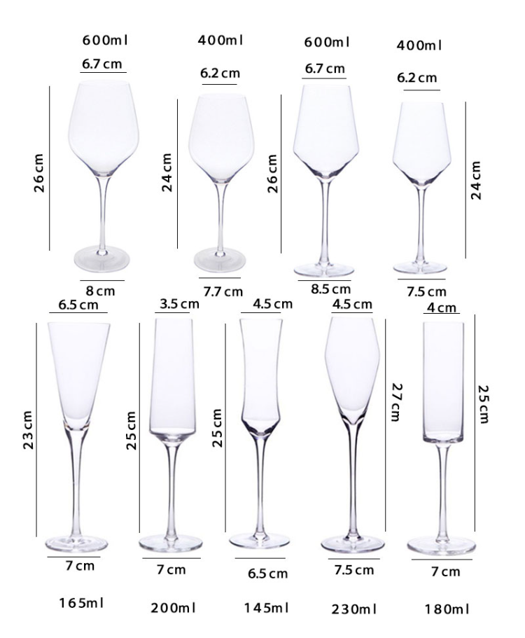 Wine Glasses Crystal Champagne Glasses Couple for Wedding Party Thick Waist  Wine Cup - China Glass Cup and Glass Jar price