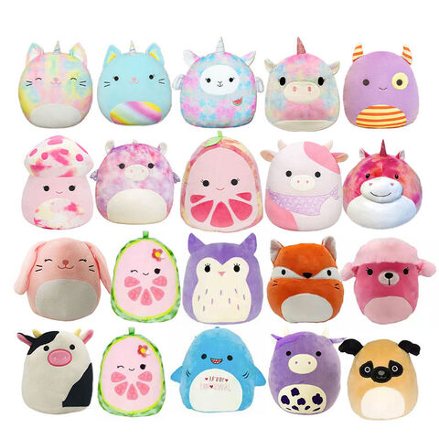 Customized Big Tiger Cat Unicorn Stuffed Animal Bee Bunny Custom Plush Doll Pink Tiger Cow Bus Toys Us Stuffed AnimalPopular