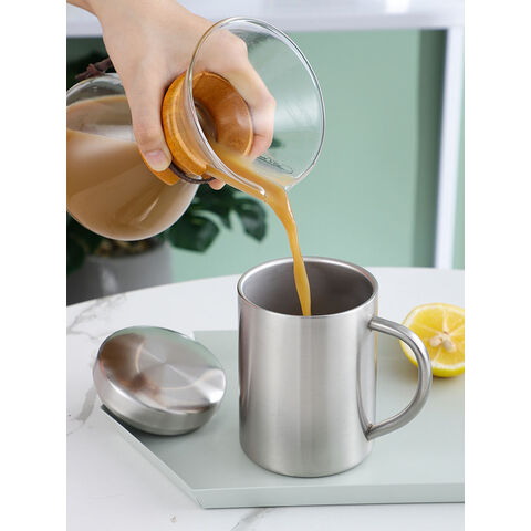 400ml Portable Fashion Stainless steel 304 Coffee Mug Color