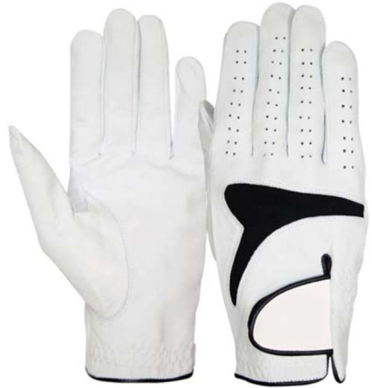 Sublimated Golf Glove w/ Lycra Back & Cabretta Leather Palm in