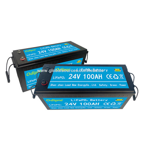 Kaufen Sie China Großhandels-Odipie 24v 100ah Lifepo4 Batterie Bms