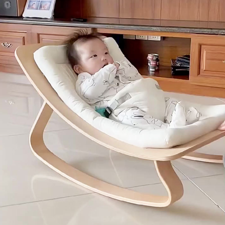 Buy Wholesale China High Quality Rocking Chair Kids Balance Chair Wooden Recliner For Toddler