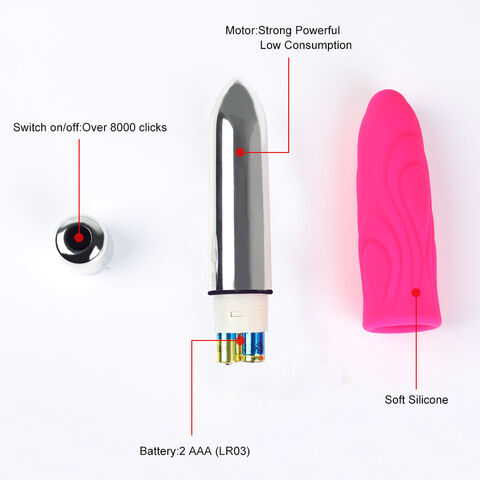 Mini Bullet Dildo Vibrator USB Charging 10 Speeds