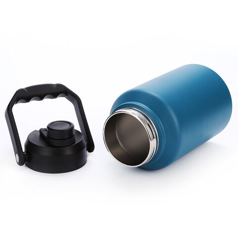 Cubos de hielo de acero inoxidable de doble pared con aislamiento al vacío de gran capacidad ODM, botellas de agua para exteriores