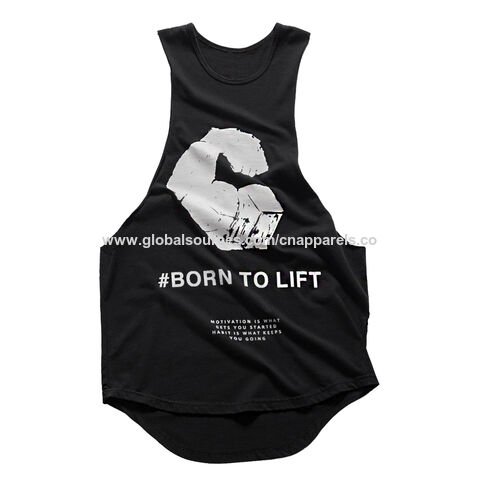Sport Tanktops für Herren, ärmellose Muskelshirts, Trainingsshirts.