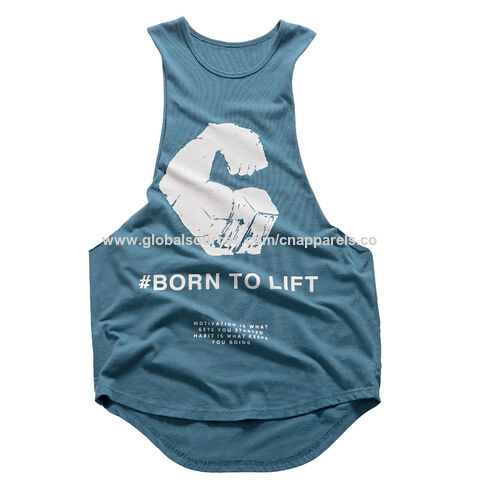 Sport Tanktops für Herren, ärmellose Muskelshirts, Trainingsshirts.