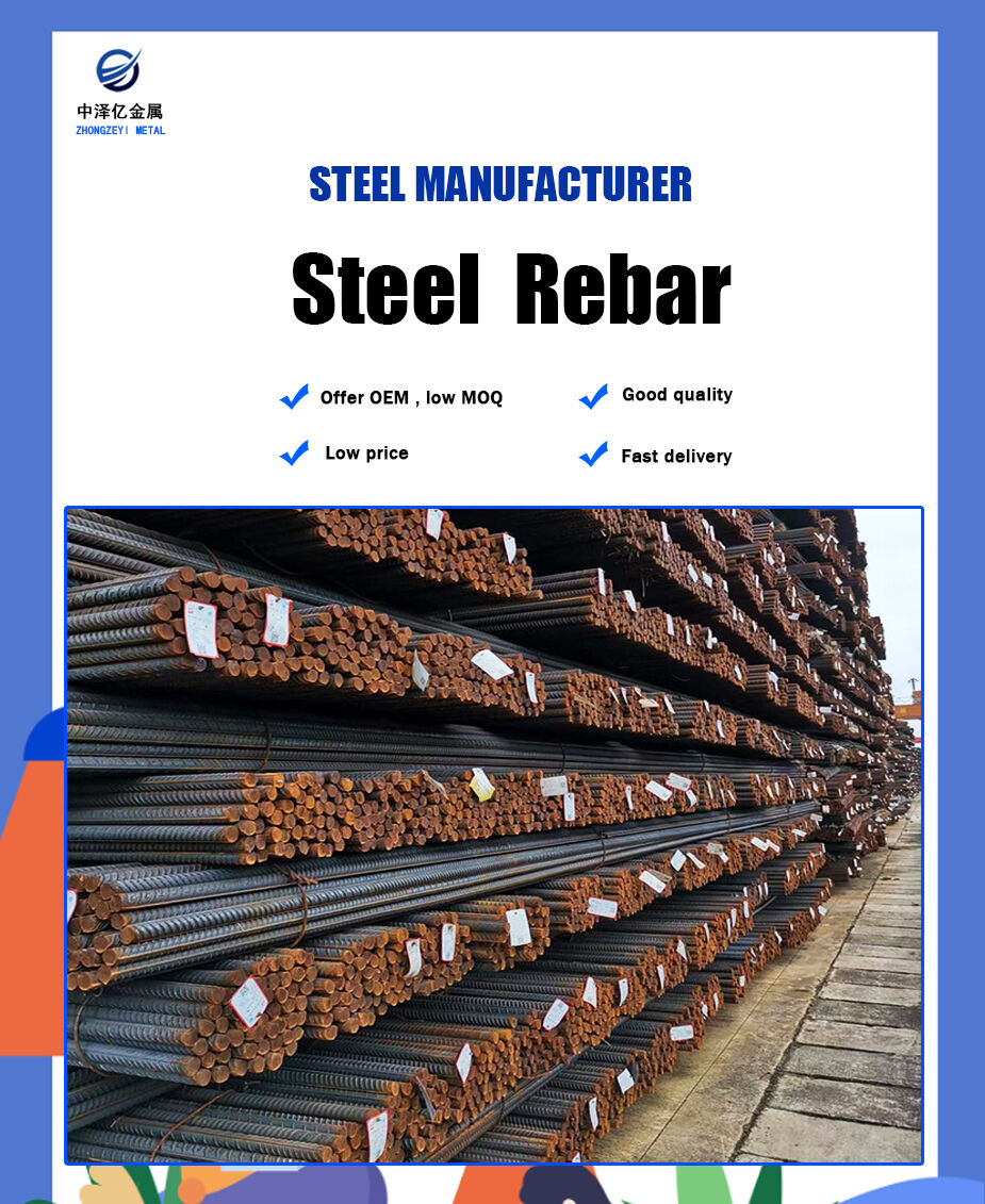 China Y8 Y10 Y12 500b 400b Steel Rebar 6mm 25mm Length 6m 8mm 10mm