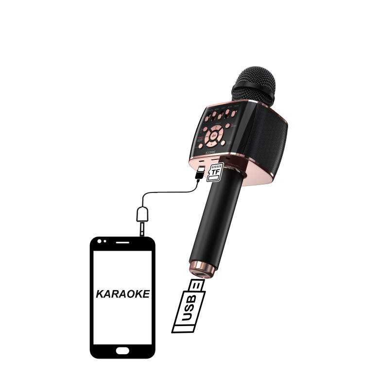Buy Wholesale China Wireless Handheld Karaoke Bluetooth Microphone