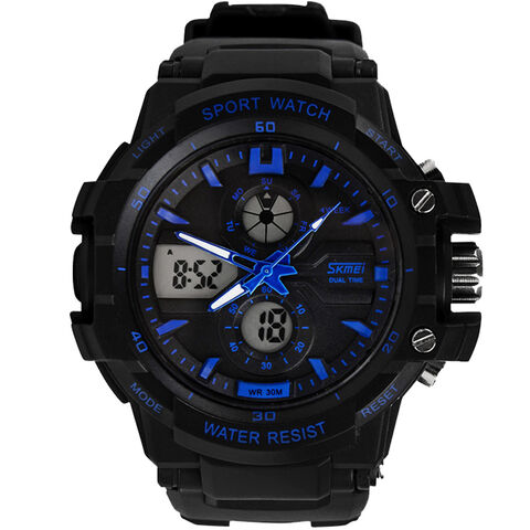 Men's Watch, Digital Sport Black Watches For Men With Alarm Clock