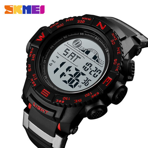 Hermoso Reloj Deportivo Sport Watch Con Luz Led