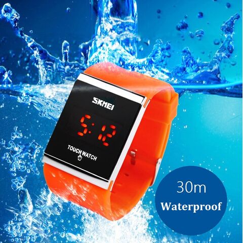 Reloj touch screen water 30m online resist