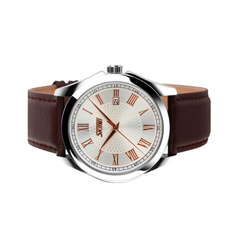 Comprar Moda Hombres Relojes de acero inoxidable Pulsera Fecha Relojes de  pulsera de cuarzo Hombres de lujo Reloj de negocios clásico Hombres Relojes  deportivos Regalo Relojes Hombre