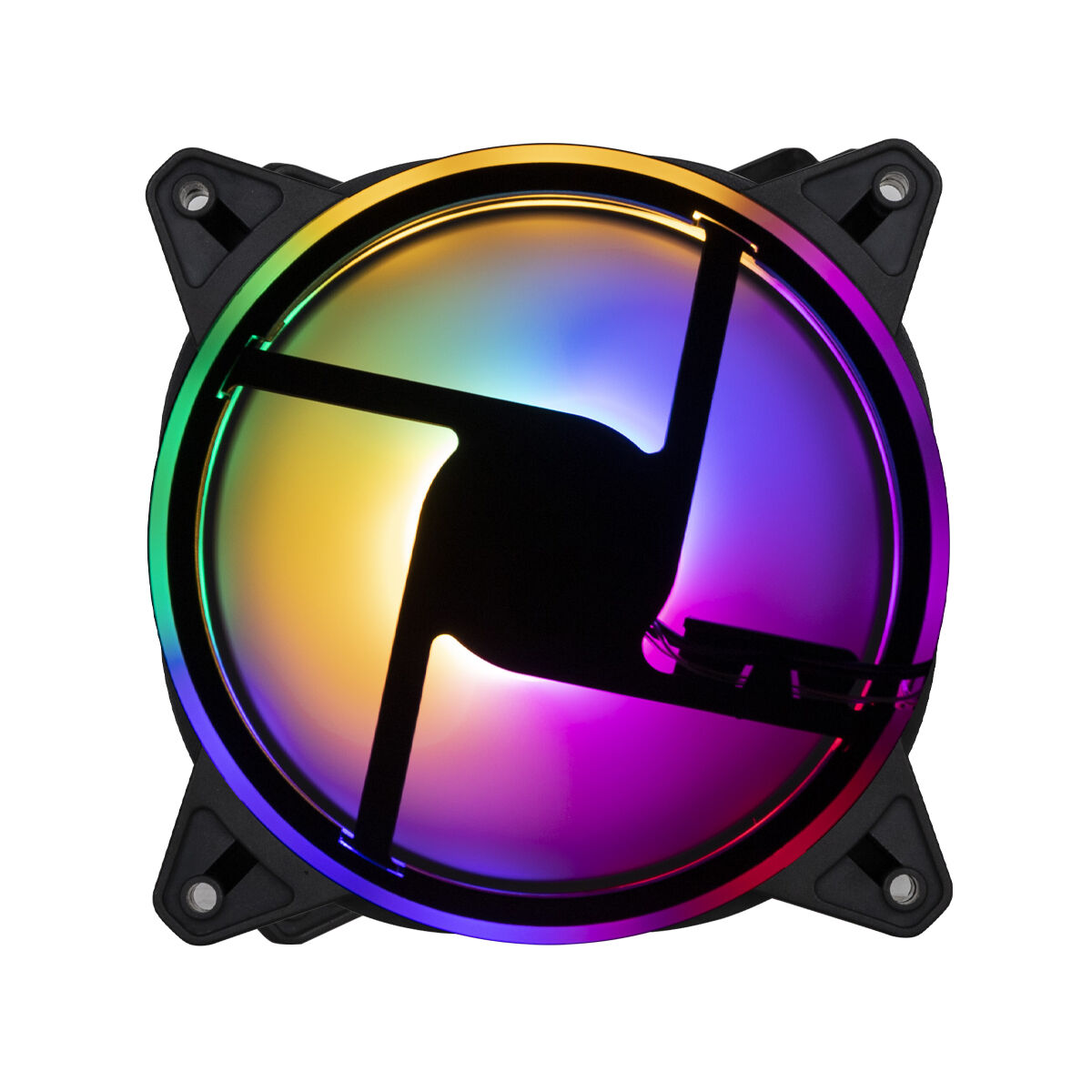 Oem Custom 12cm 4 Pin Desktop Gaming Rgb Pc Compute Fan, Pc Computer