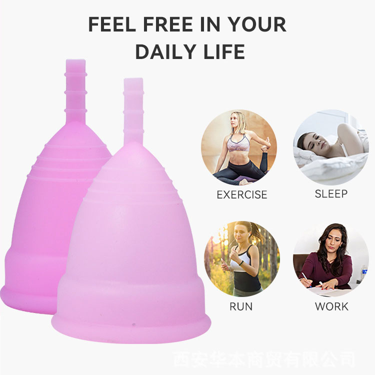 Oem/odm Copa Menstruel Menstrual Cup Steriliser 100% Medical Silicone ...