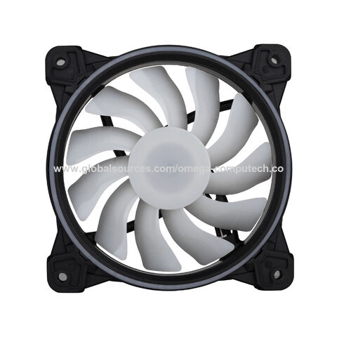 Ventilador de refrigeración sin escobillas para PC, 120mm, 12cm