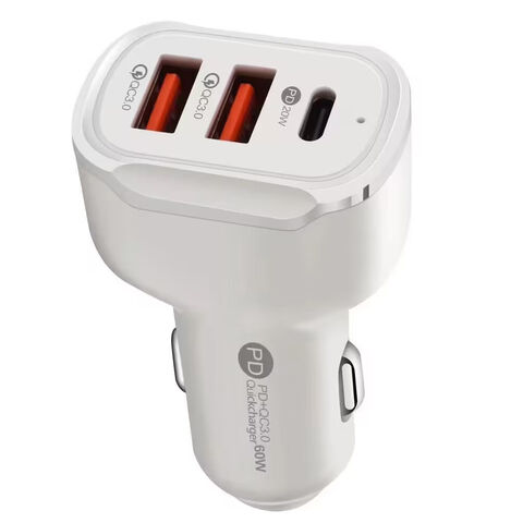 Allume Cigare Usb, Usb C Pd48w Charge Rapide Chargeur Voiture, Usb