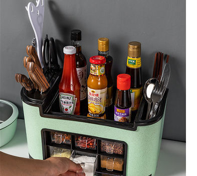 Buy Wholesale China Multi-function Kitchen Rack Seasoning Box Seasoning ...