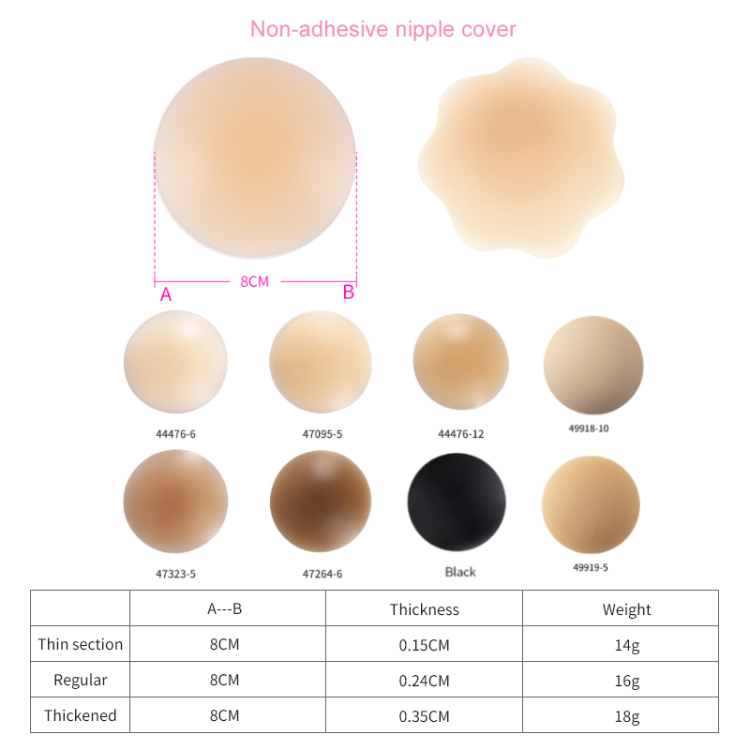 Non-Adhesive Nipple Covers – Sozy