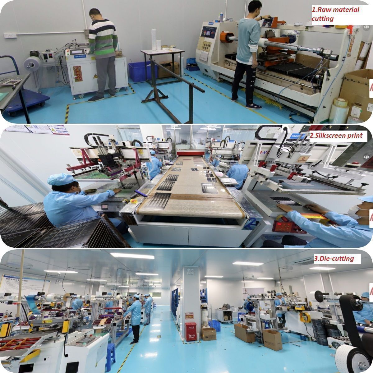 Iml Sticker Machine Iml Label Digital Printing Graphic Overlay For Hmi – Human Machine ...