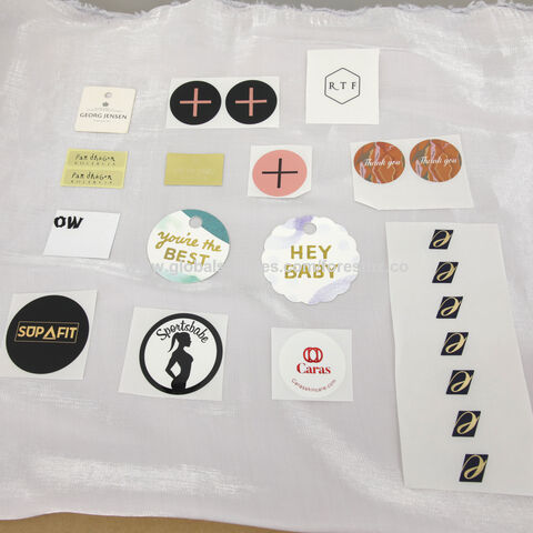 Stickers personnalisés papier kraft recyclé