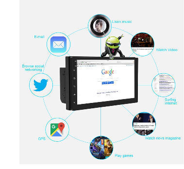 Buy Wholesale China One Din Universal Car Android Multimedia Player 9 ...