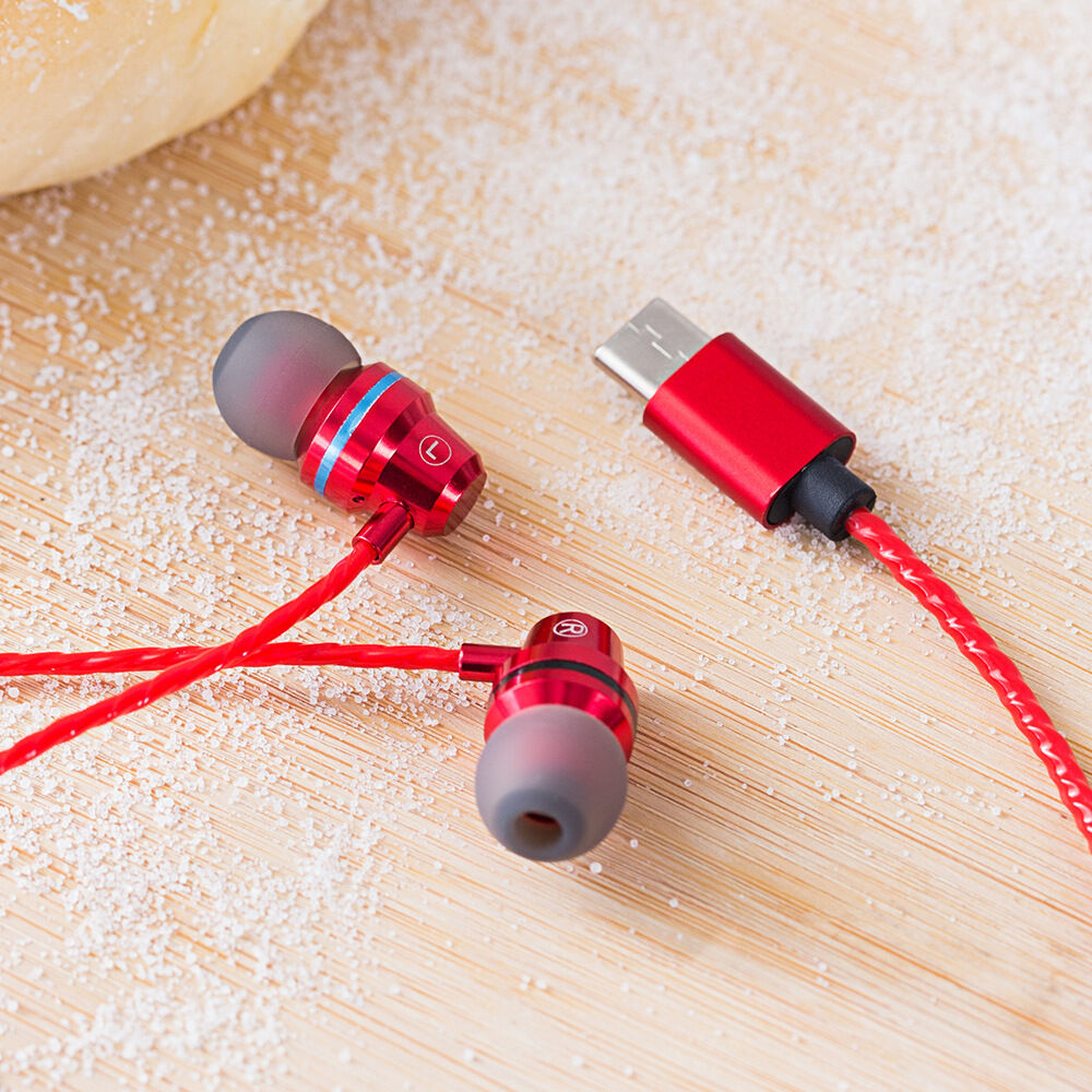 Buy Wholesale China Factory Sell Mobile Phone Earphones Typec Earphones