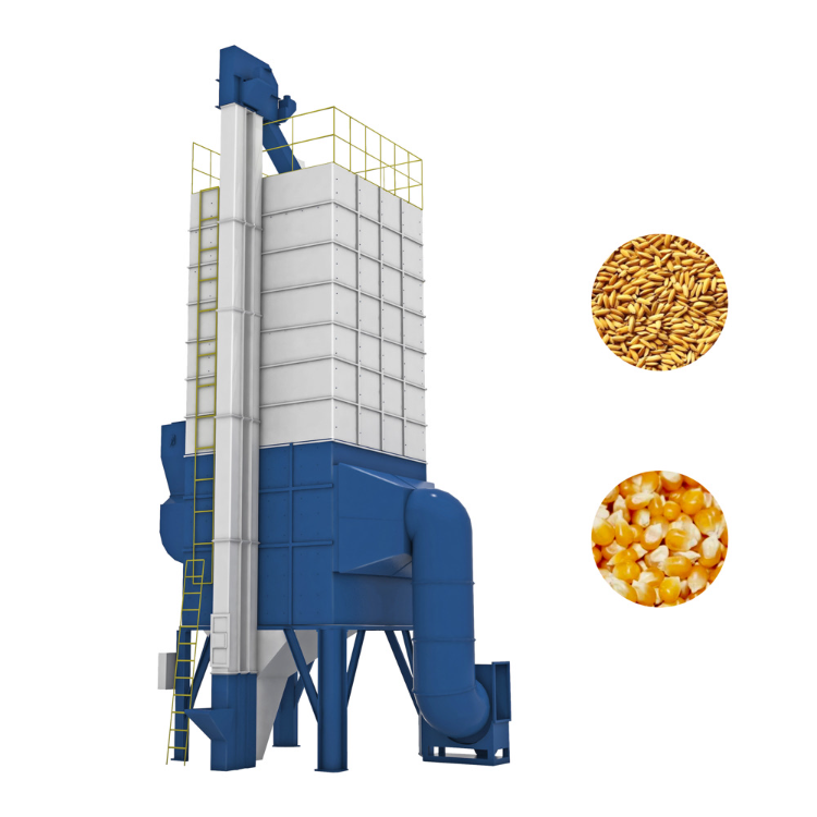 Vsee 20 Ton Paddy Dryer Grain Process Machine Mechanical Lpg Furnace