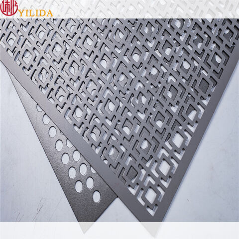 Orificio redondo cuadrado/decorativo panel perforado de aluminio para  fachada Revestimiento de pared - China Hoja de Metal perforado, panel  perforado
