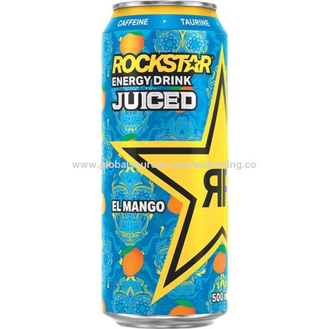 Rockstar Original Energy Drink, 16 oz, 4 Pack Cans