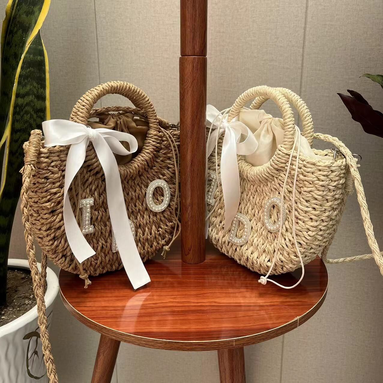 Buy Wholesale China Fashion Summer Beach Bag Camel Handmade Straw