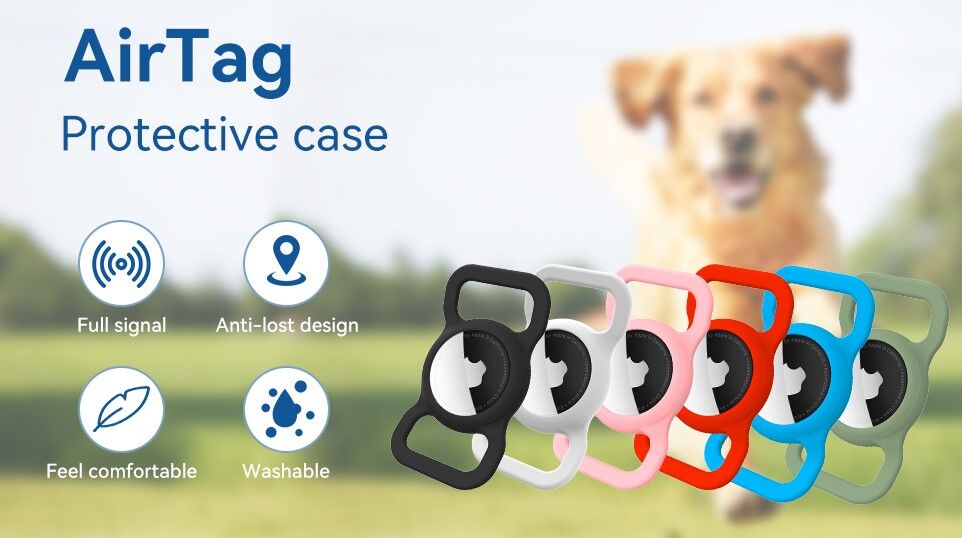 Buy Wholesale China Best Wholesale Airtag Dog Collar Holder,silicone ...