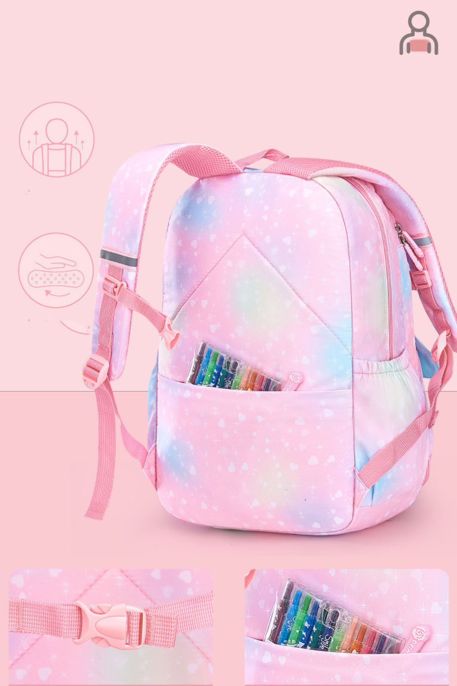 Buy China Wholesale Kids Toddler Backpack Cartoon Print Bookbag ...