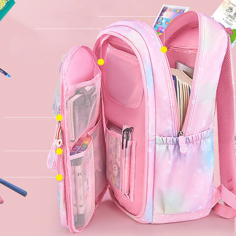 Comprar Conjuntos de 5 uds. De mochilas escolares de lona para niñas y  mujeres, mochila para estudiantes y niños, mochila para exteriores