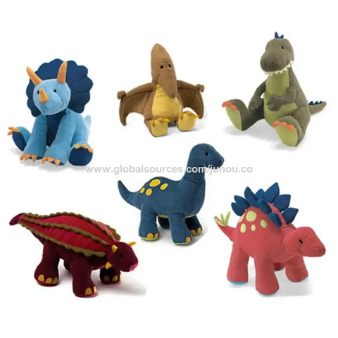 Compre Juguetes De Peluche De La Serie De Dinosaurios, Juguetes De