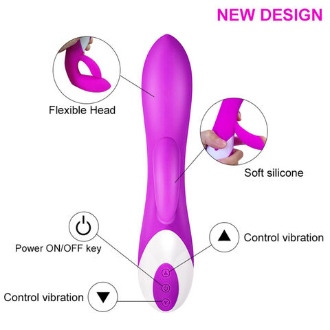 Compre Vibrador Vibrador De Conejo Vibrador De Doble Cabeza Para Mujer y  Juguetes Vibradores Para Mujer de China por 21.66 USD