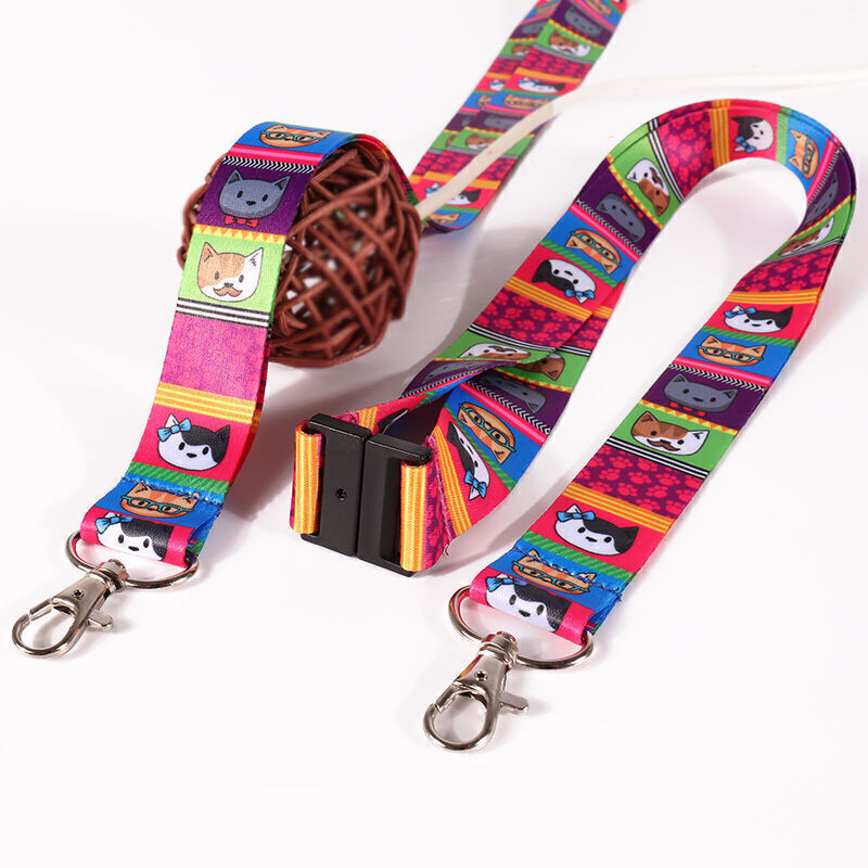 Buy Wholesale China Neck Lanyard Promotional Polyester Dye Sublimation  Lanyard Luxury Fabric Lanyard & Lanyard at USD 0.15