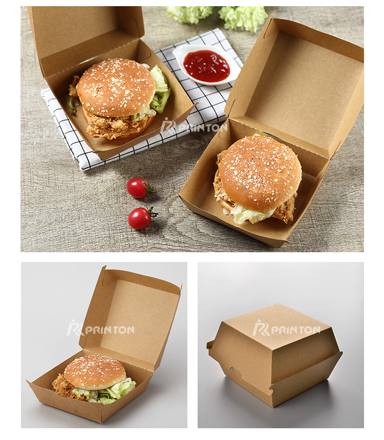 Custom Burger Take Out Boxes & Packaging – Flat 20% OFF