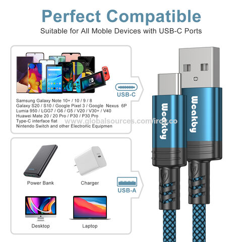 Câble USB De Type C à Charge Rapide, 5A, Pour Huawei 10 Pro 9, Chargeur De  Données - Baseus