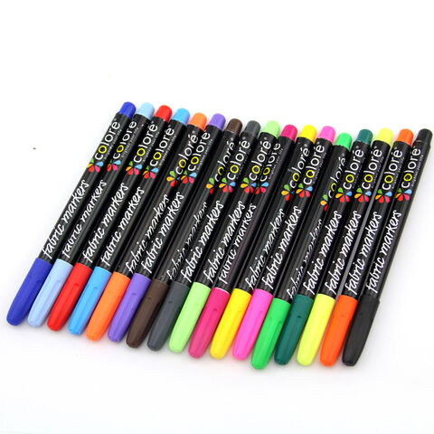 Buy Wholesale China Non Washable Ink Customized Brand And Logo Permanent Fabric  Marker & Permanent Fabric Marker at USD 0.08