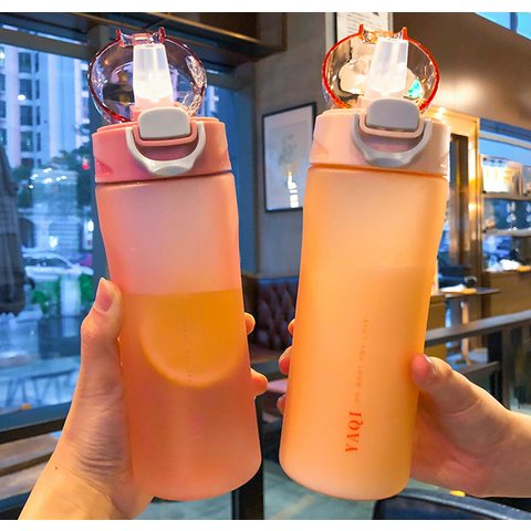 Sports Water Bottle With Refreshing Mist 22oz Biking Camping Hiking BPA  Free