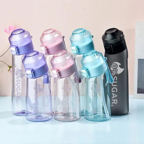 Big Water Bottle 2l Sport Bottles with Time Scale Straw Gym Fitness Kettle  Jugs Mugs Outdoor Travel Plastic Water Drinking Cup