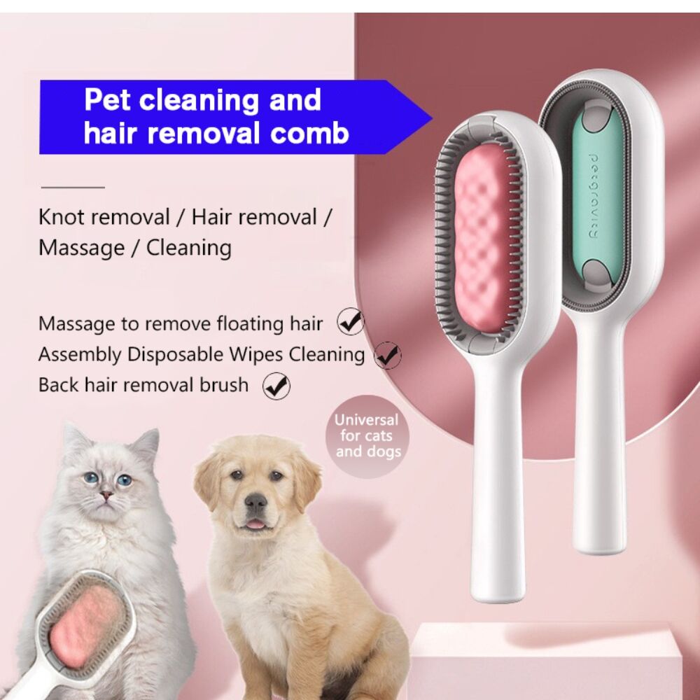 Buy Wholesale China Pet Dog Hair Remover Cat Brush Grooming And Care