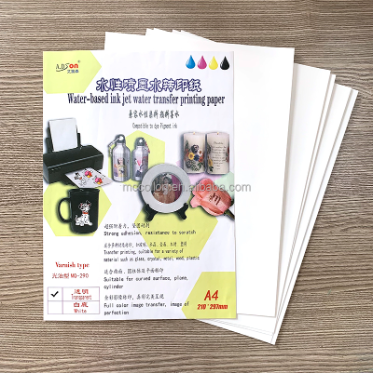 Inkjet Printable Water Slide Decal Paper White Waterslide Transfer ...