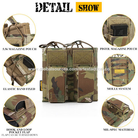 Achetez en gros Pochette Tactique 1000d Hommes, Sac à Outils De Taille  Compacte Militaire Sac Gilet Sac à Main Chine et Pochettes Militaires à 3  USD