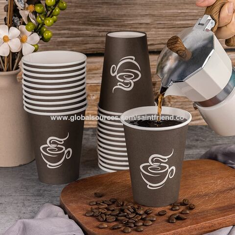 Achetez en gros Tasses à Café Jetables-pour Aller Tasse De Café Papier  Isolé Chaud Et Froid Pour Fête, Mariage Chine et Gobelet En Papier, Tasse à  Café, Gobelet En Papier Jetable à